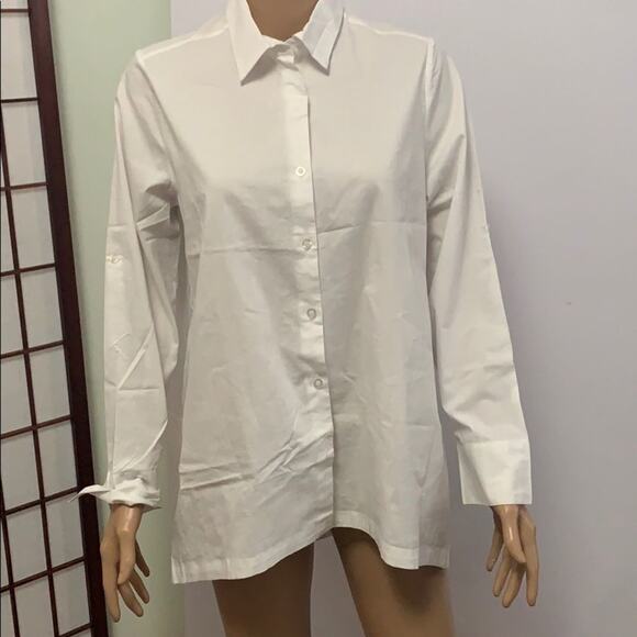 BEHIND THE SEAMS‎ WHITE SHIRT SIZE M - Picture 2 of 6